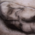 Untitled - Charcoal, Conte and Coffee
