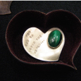 Smithed Heart Shaped Box Up Close
