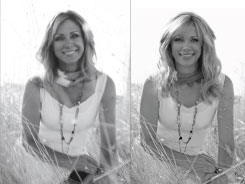 Before and After: Portrait Editing in Black and White
