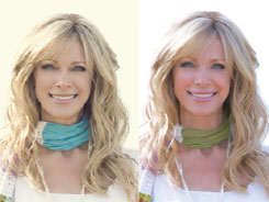 Before and After: Portrait Editing in Color