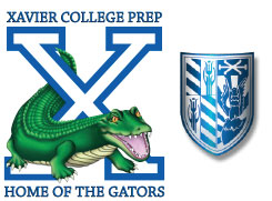 Xavier College Preparatory Gym Logos